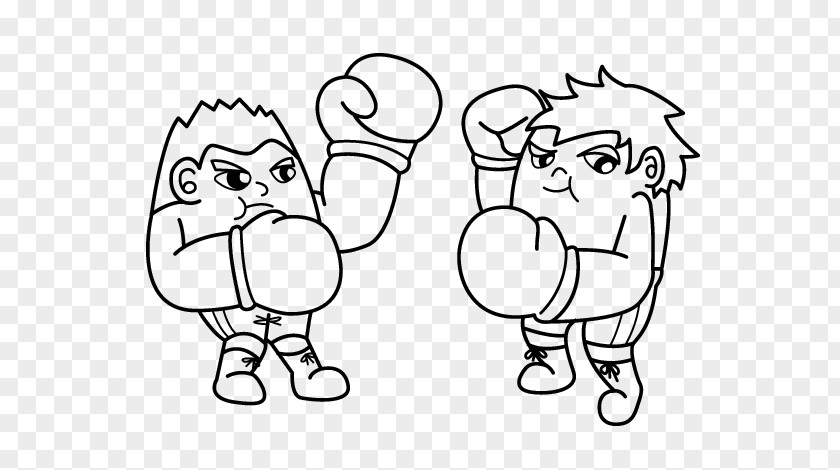 Boxing Match Drawing Coloring Book Painting Sport PNG