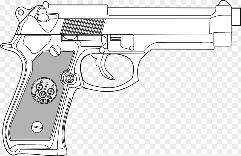 Handgun Firearm Pistol Weapon PNG