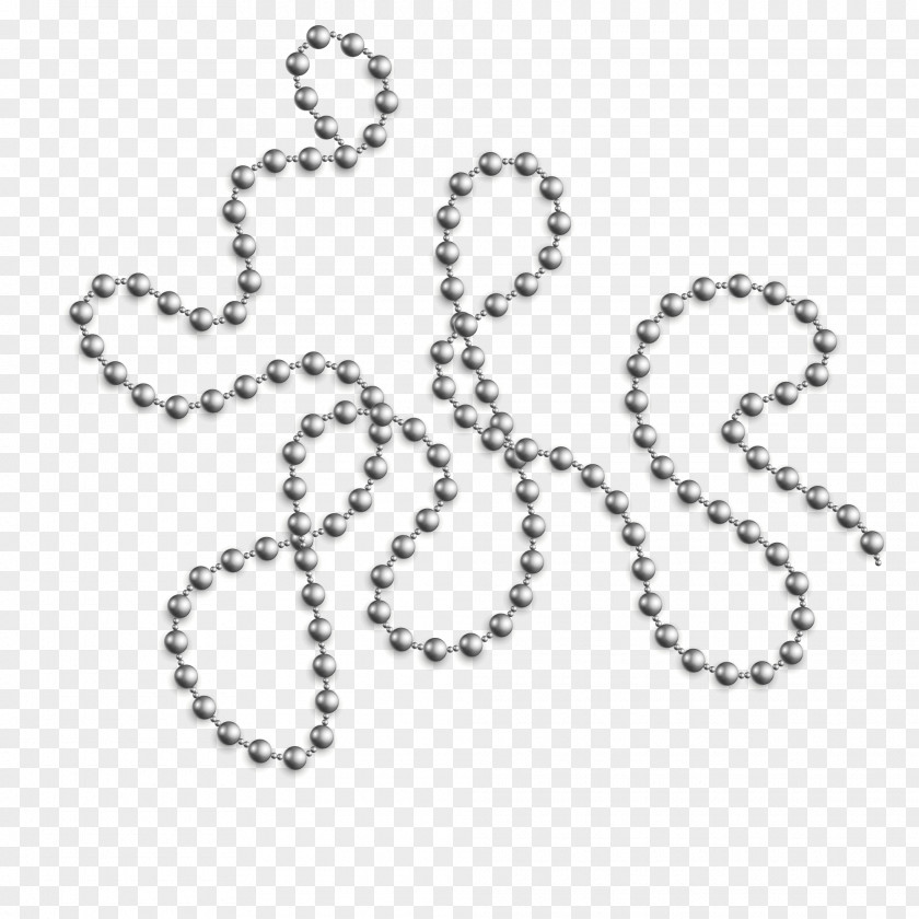 Busy Vector Necklace Chain Clip Art PNG