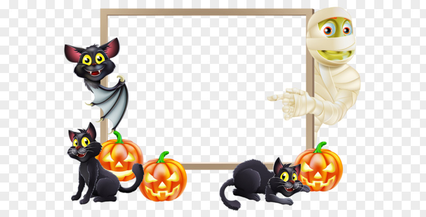 Halloween Tags Clip Art PNG