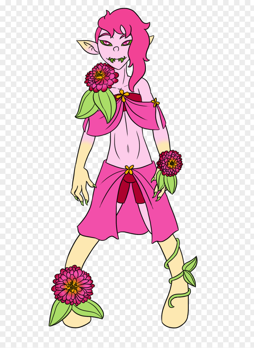 Little Flower Costume Design Clothing PNG