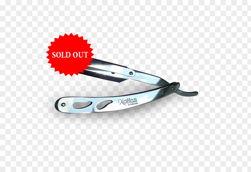 Razor Straight Nipper Hair Tool PNG