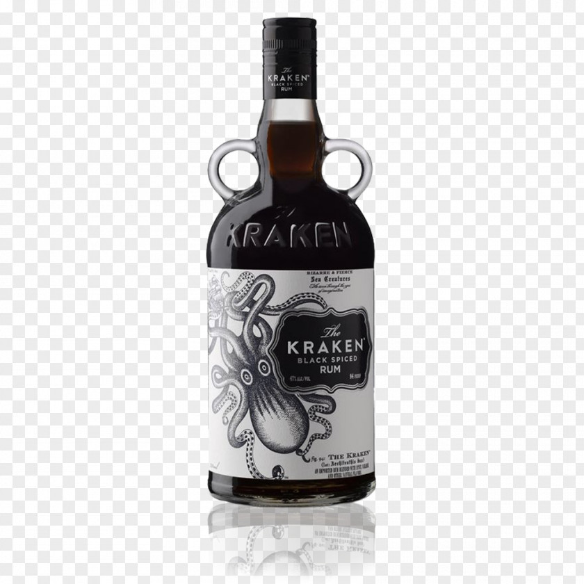 Rum Kraken Distilled Beverage Wine PNG