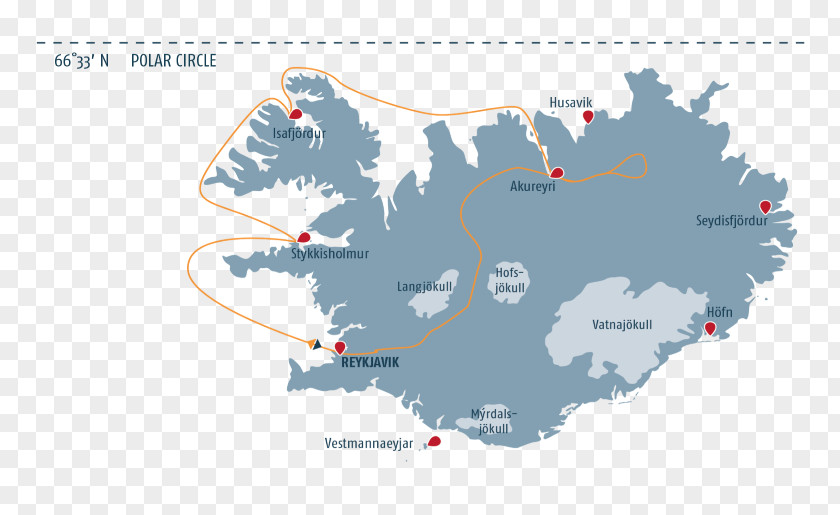 World Map Iceland Vector PNG