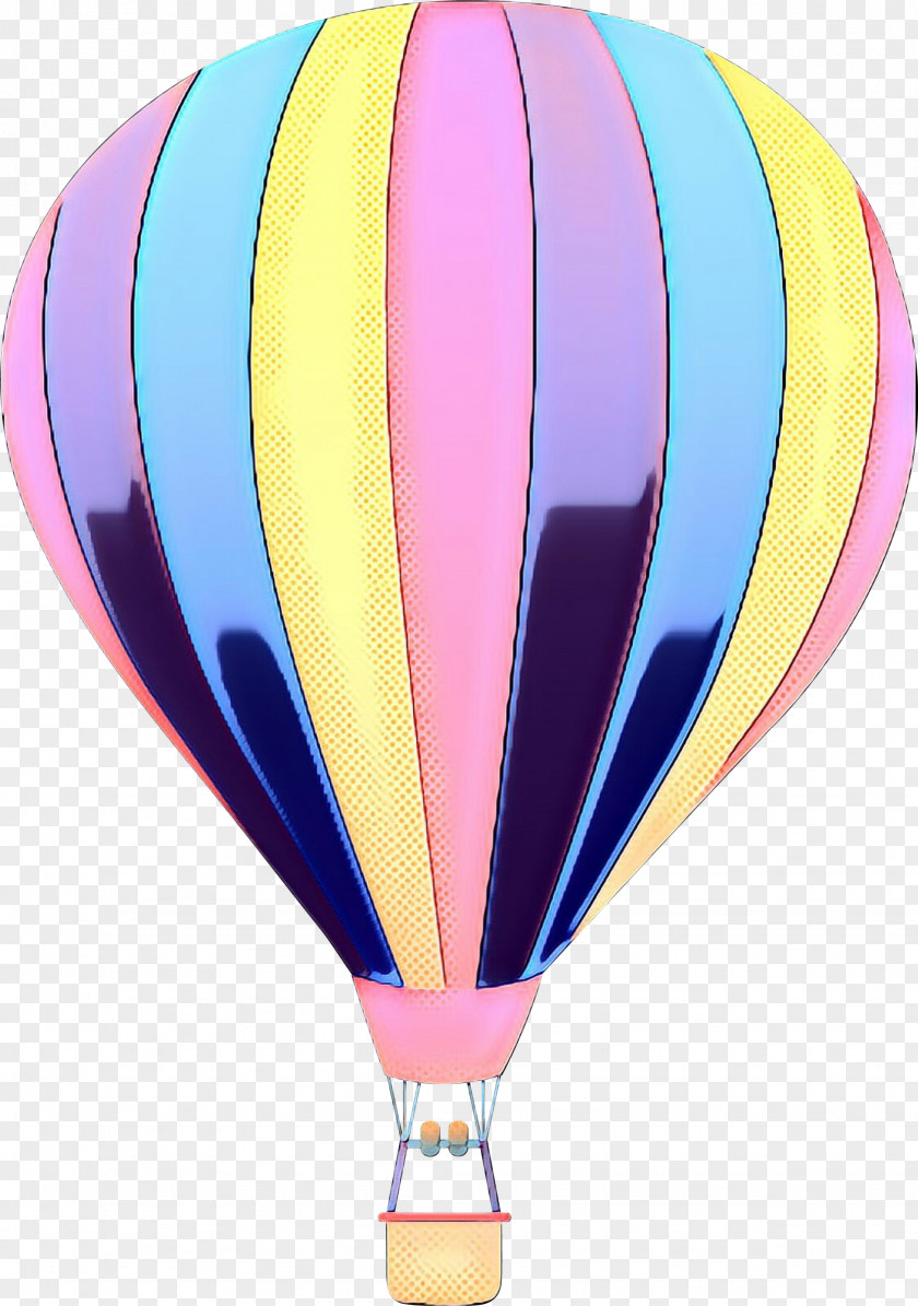 Aerostat Magenta Hot Air Balloon PNG