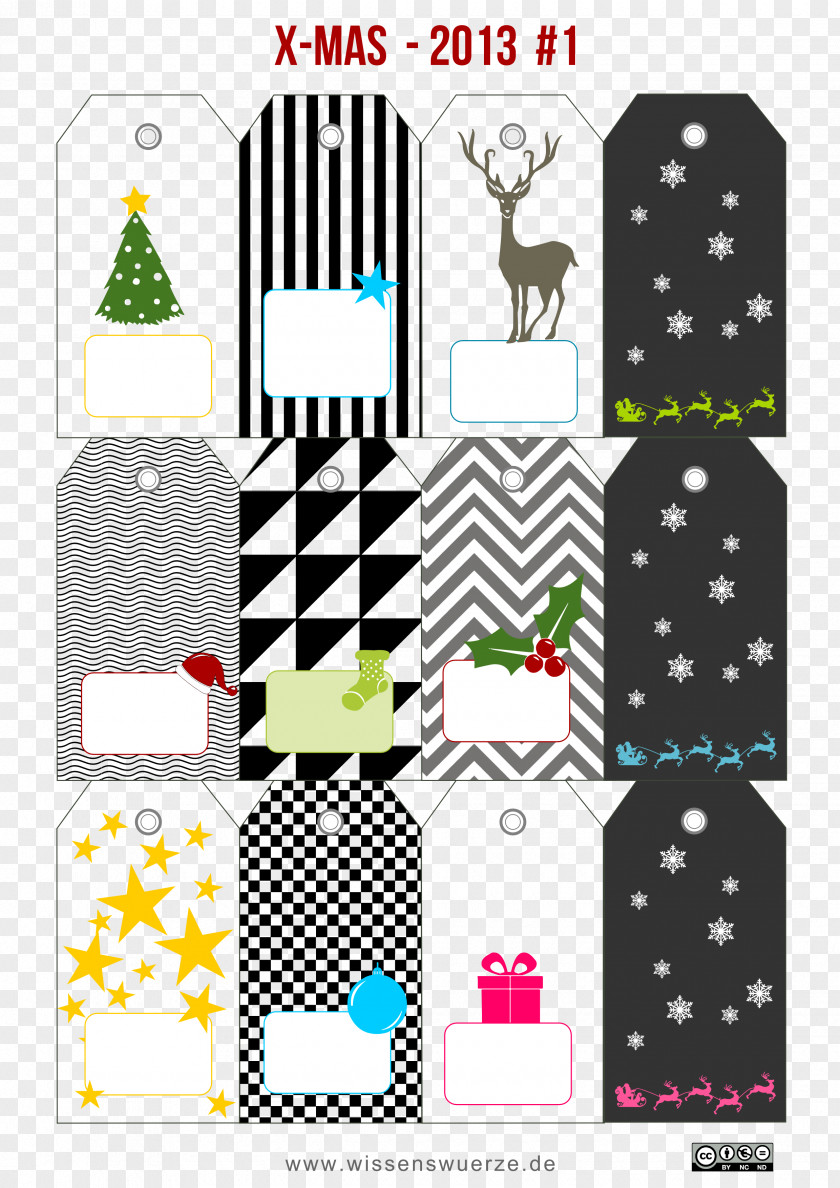 Christmas Card Gift-bringer Clip Art PNG