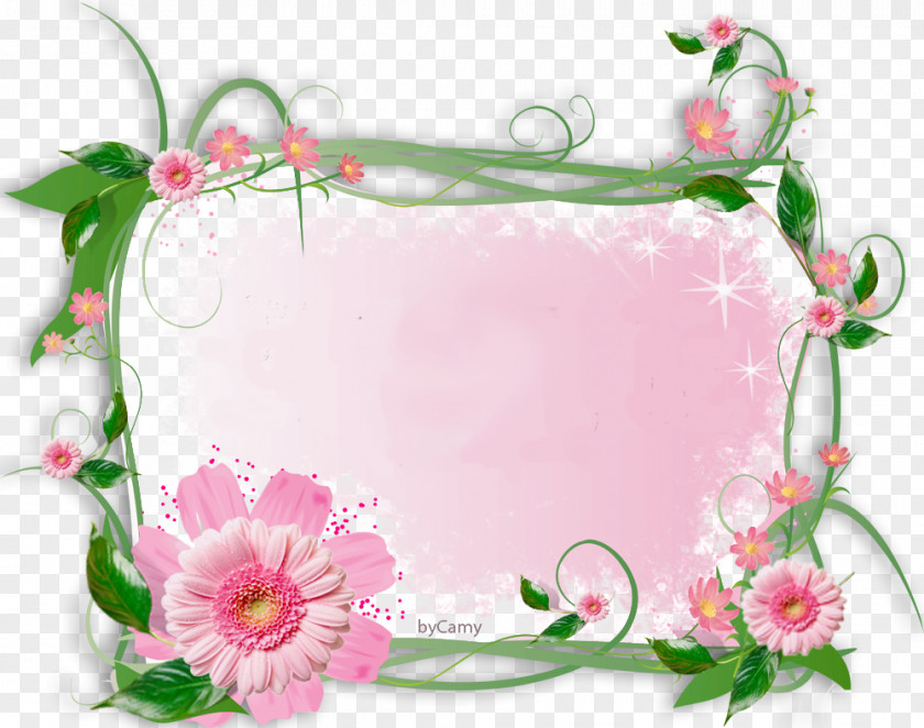 FLOWER FRAME Paper Borders And Frames Picture Flower Clip Art PNG