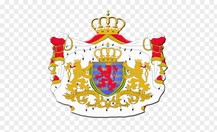 Royal Court Luxembourg City Coat Of Arms Grand Duke Duchy PNG