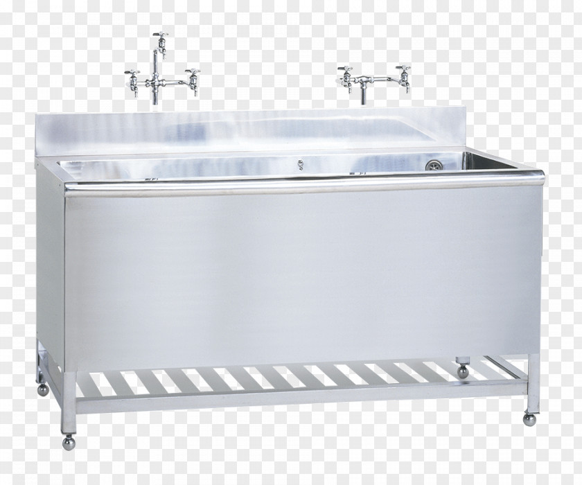 Sink Kitchen Stainless Steel Laboratory Trap PNG