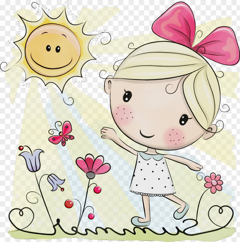 Smile Child Pink Clip Art Cartoon Cheek Happy PNG