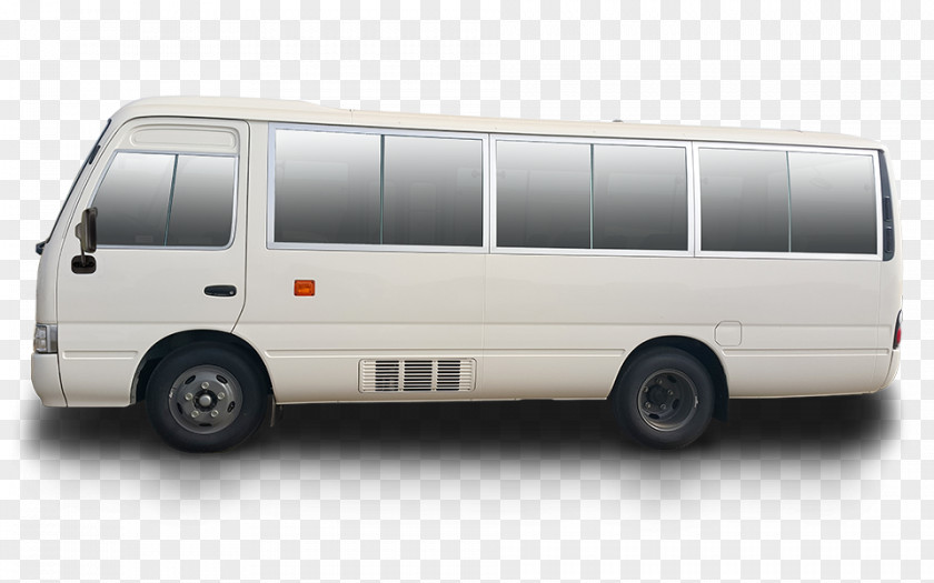 Toyota Coaster Compact Van Car PNG