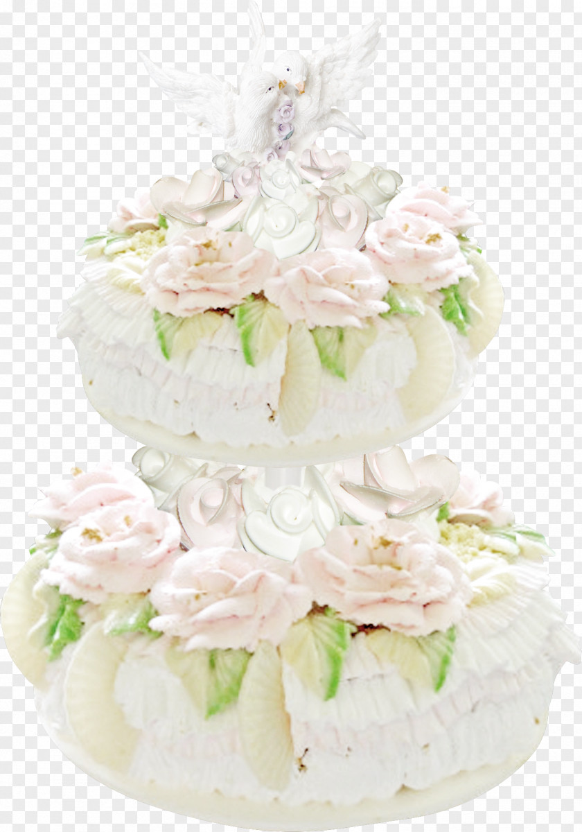 Wedding Cake Torte Decorating Clip Art PNG