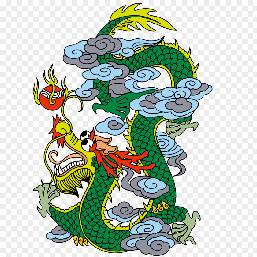 Xiangyun Dragon Totem China Ancient Rome Chinese PNG