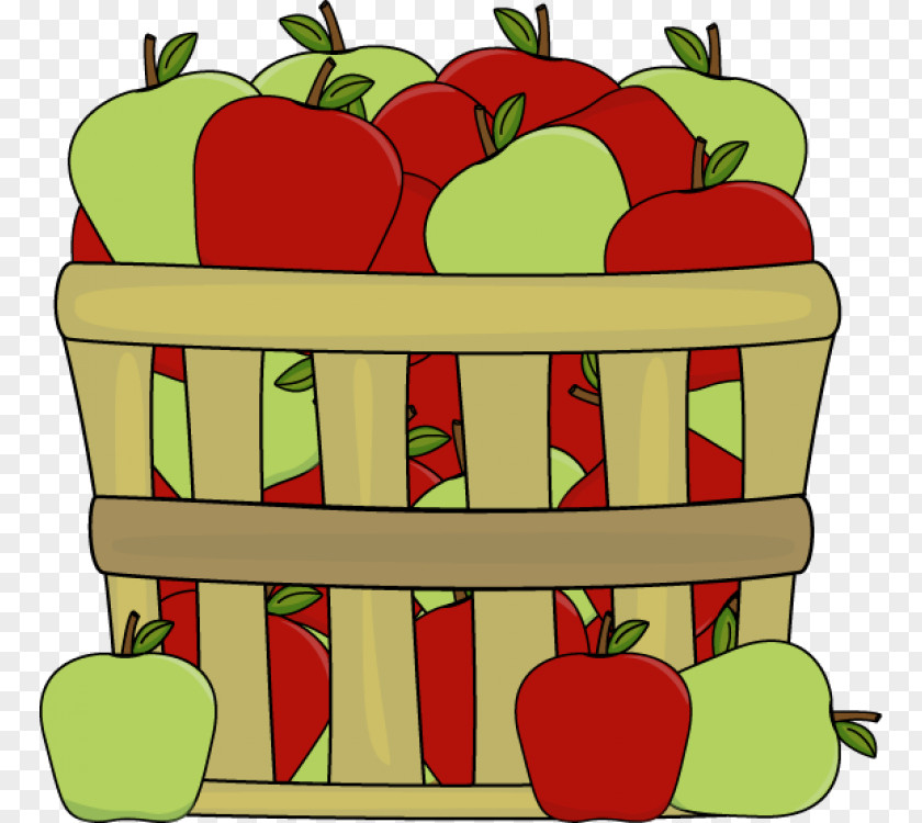 Basket Vegetable Apple Background PNG
