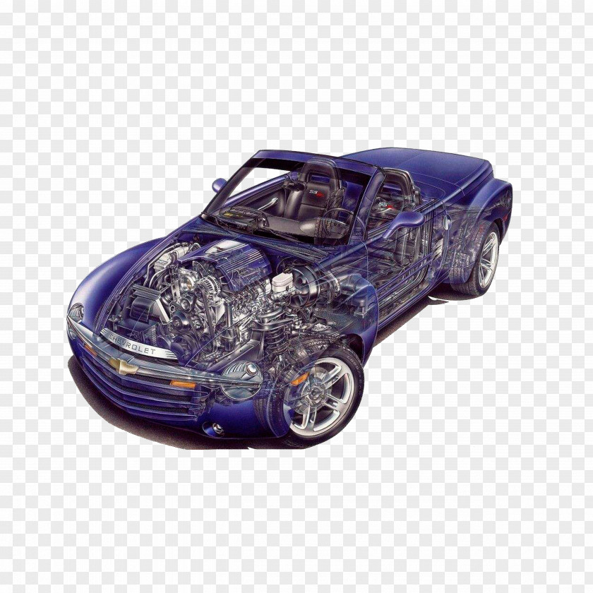 Chevrolet Scenograph 2003 SSR Pickup Truck Car Chevelle PNG