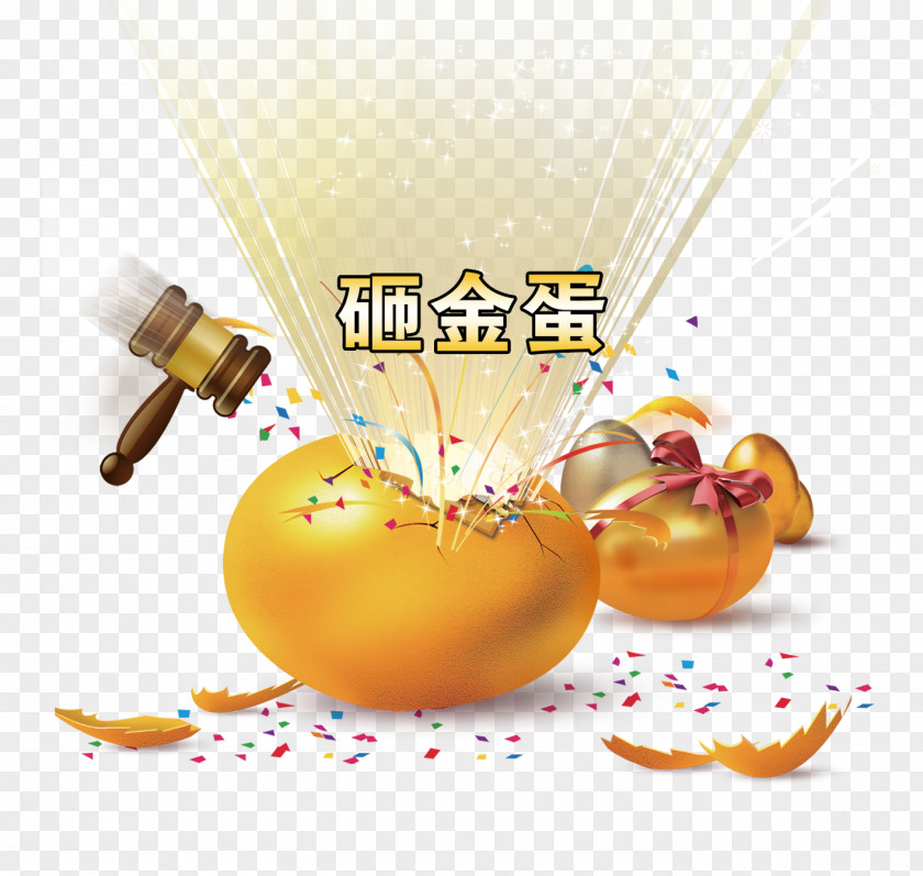 Hit The Golden Eggs Promotional Material Picture Smartisan Egg Gratis PNG