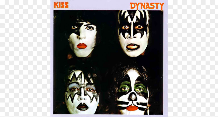 Kiss Dynasty Album LP Record Destroyer PNG