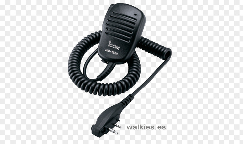 Microphone Icom Incorporated Two-way Radio Walkie-talkie PNG