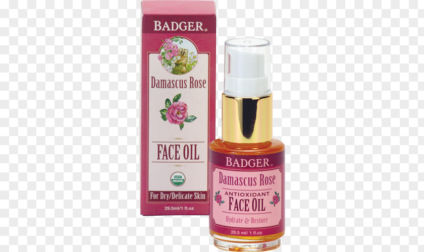 Oil Damask Rose Antioxidant Badger PNG
