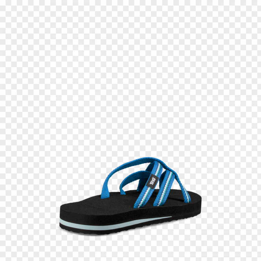 Slide Sandal Flip-flops Teva Shoe Blue PNG