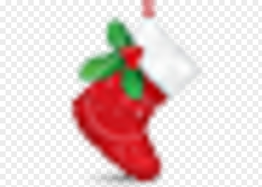 Christmas Stocking Strawberry Decoration Stockings Ornament PNG