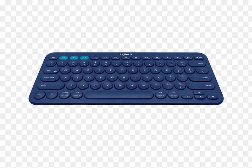 Computer Keyboard Logitech Multi-Device K380 Handheld Devices AZERTY PNG