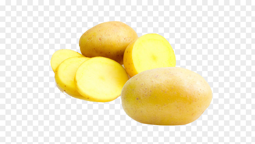 Cut Potatoes Yukon Gold Potato Lemon PNG