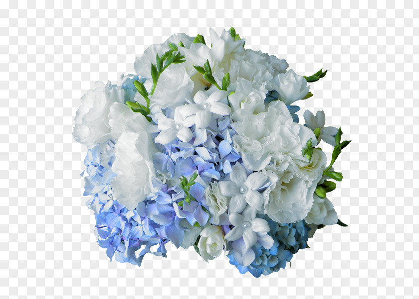 Flower Bouquet Hydrangea Wedding Rose PNG