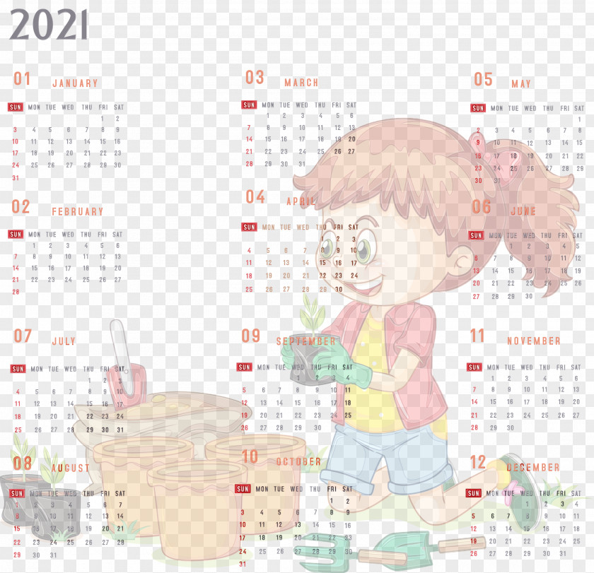 Meter Calendar System Font PNG