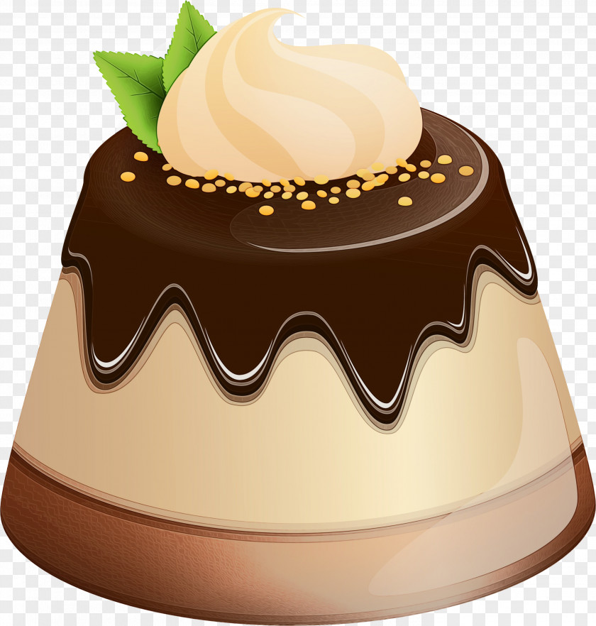Pudding Frozen Dessert Chocolate PNG