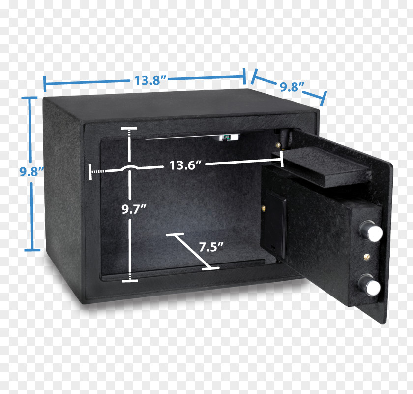 Shelve Safe Depository Bank Biometrics Security PNG