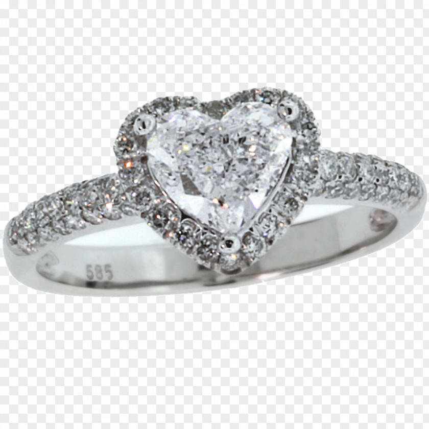Wedding Rings Heart Body Jewellery Ring Bling-bling Diamond PNG