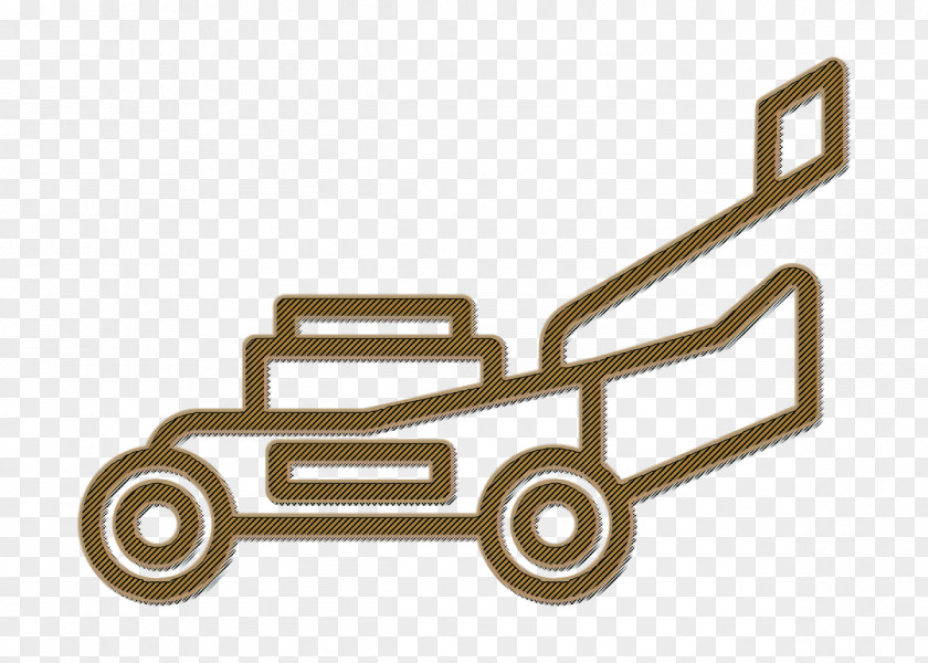 Cultivation Icon Yard Lawn Mower PNG