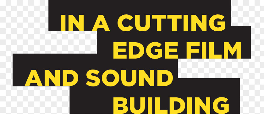 Cutting Edge Building Film Logo Brand Sound PNG