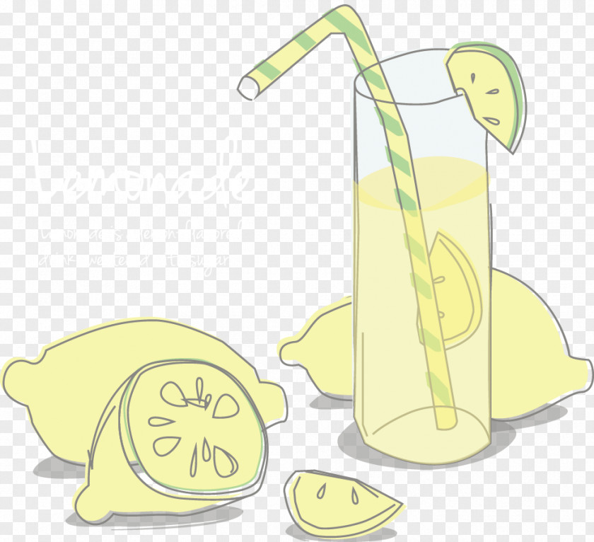 Lemonade Vector Illustration Juice Clip Art PNG