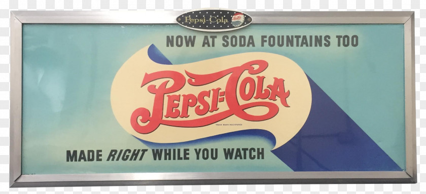 Old Pepsi United States Of America Banner Logo Drink PNG