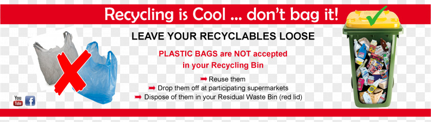 Bag Plastic Rubbish Bins & Waste Paper Baskets Bin Recycling PNG