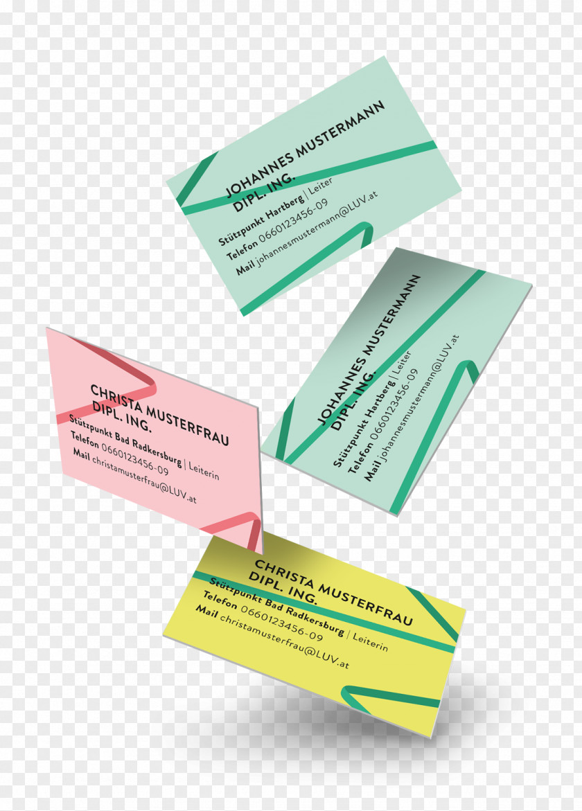 Design Brand Business Cards PNG