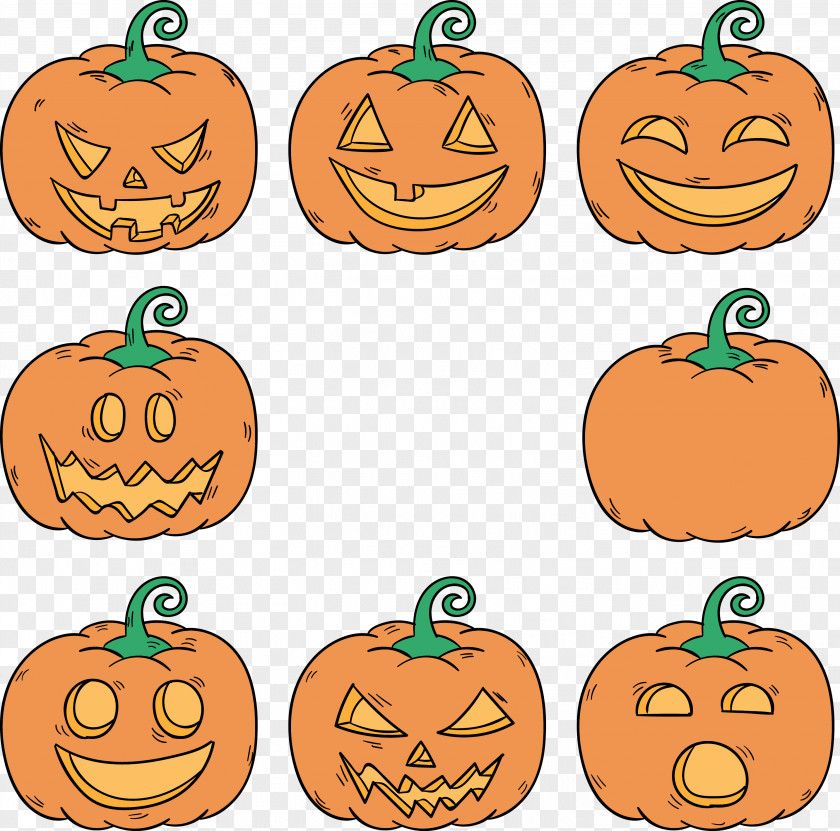 Halloween Horror Pumpkin Calabaza PNG