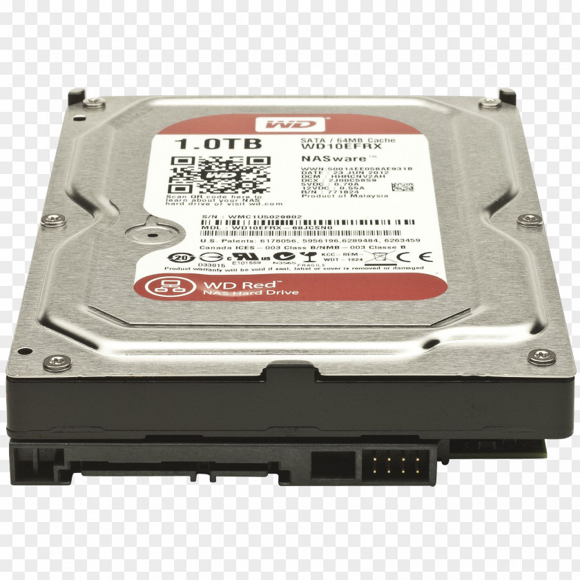 Hard Drives WD Red SATA HDD Network Storage Systems Terabyte Western Digital PNG