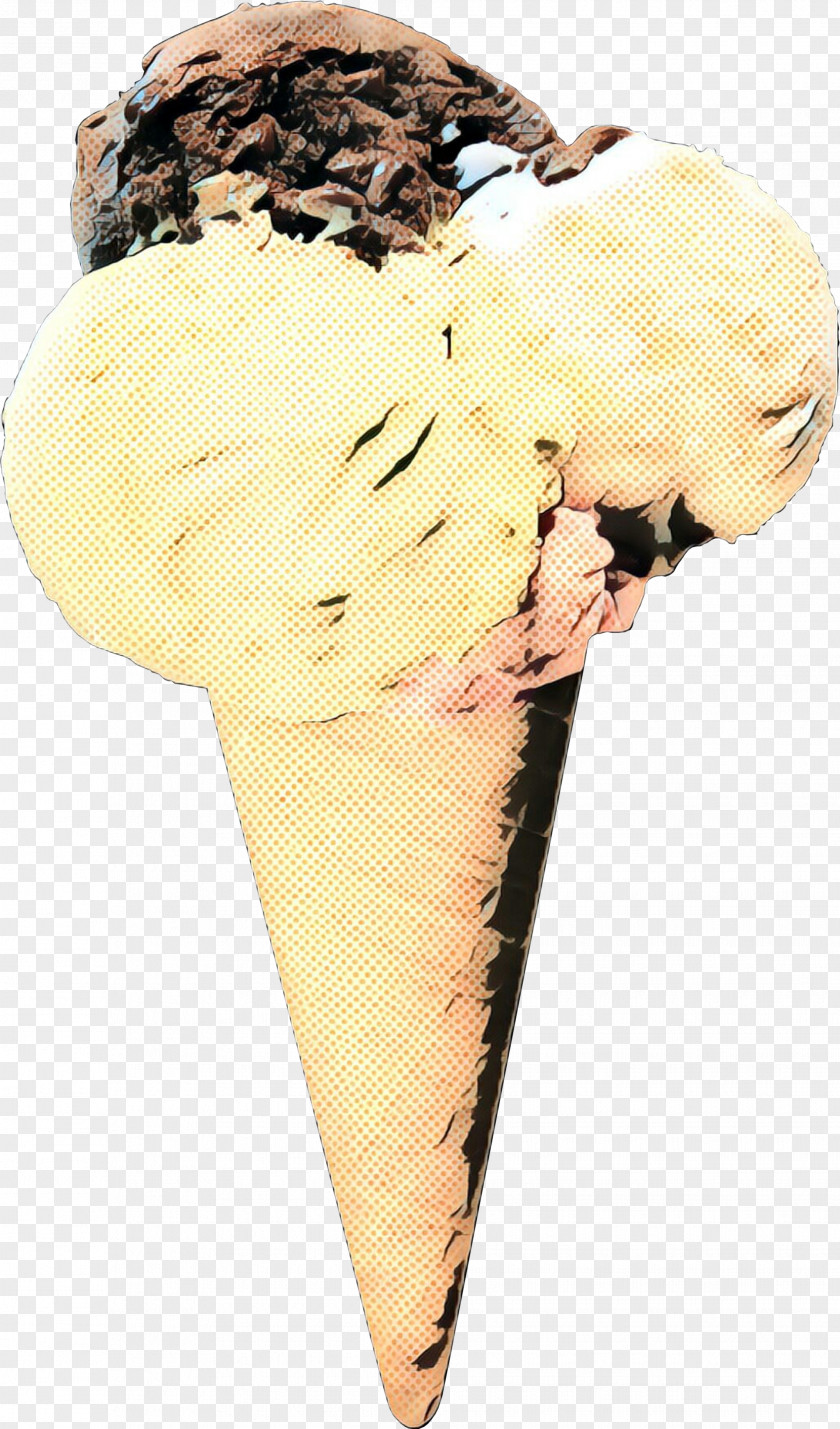 Ice Cream Cone Frozen Dessert Background PNG