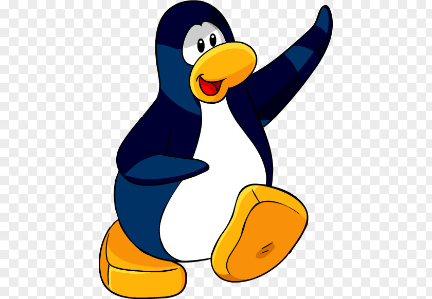 Image Of A Penguin Club Penguin: Game Day! Blue Drawing PNG