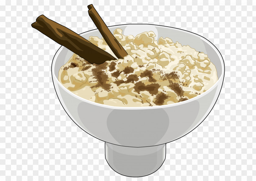 Milk Rice Pudding Vegetarian Cuisine Recipe PNG