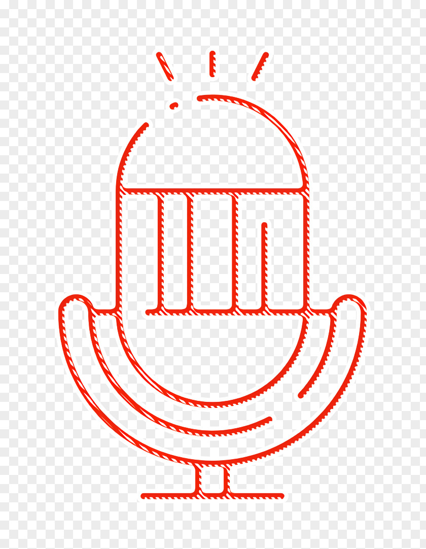 Party Icon Radio Microphone PNG