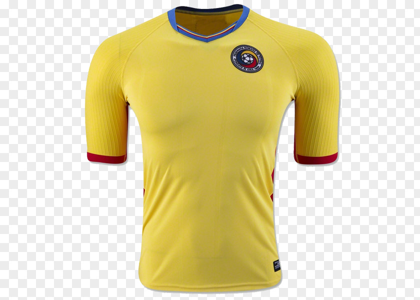 T-shirt Romania National Football Team 2018 World Cup 2017–18 La Liga Spain PNG