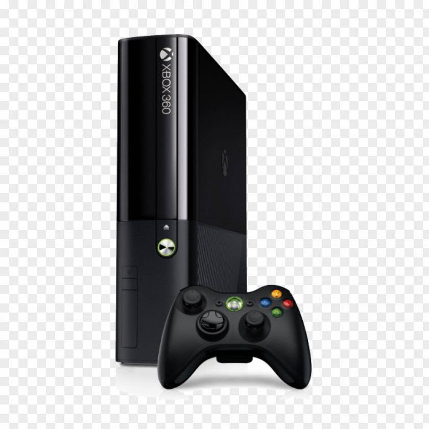 Xbox 360 Black Video Game Consoles Live PNG