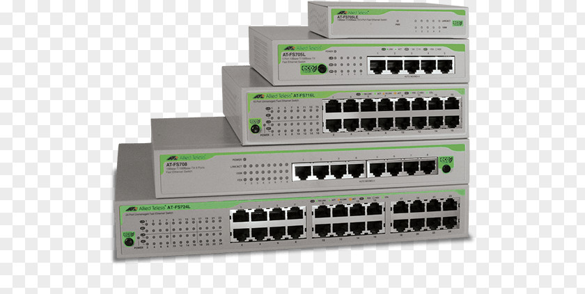Computer Network Allied Telesis Switch Port Ethernet Hub PNG