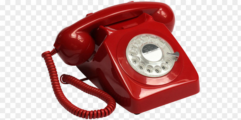 Continental Nostalgic Retro Rotary Dial Push-button Telephone Home & Business Phones Style PNG