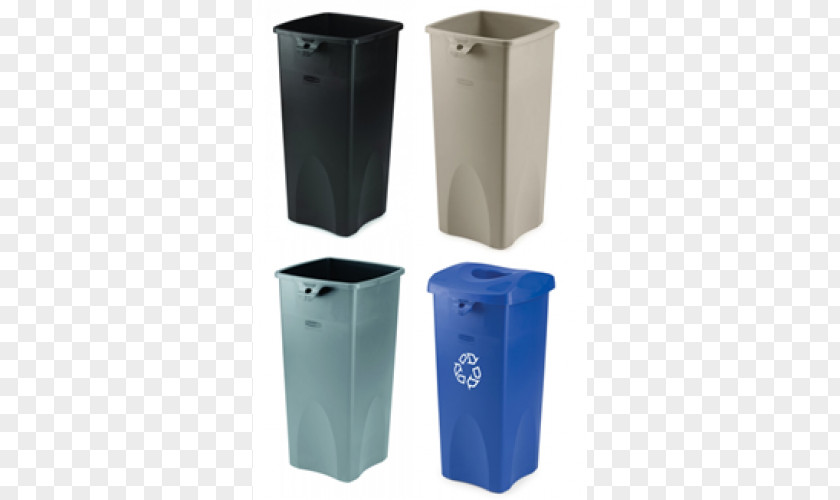 Garbage Cleaning Rubbish Bins & Waste Paper Baskets Plastic Container Litter Rubbermaid PNG