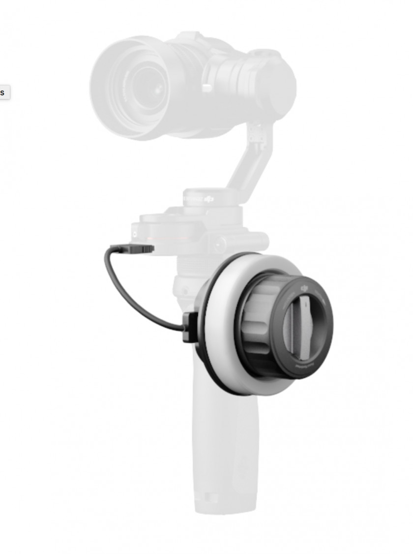 Handwheel Osmo Follow Focus DRONE VOLT Camera PNG